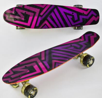 Скейт F 5490 Best Board, доска=55 см, колёса PU, светятся