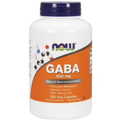 GABA 500mg - 200 veg caps