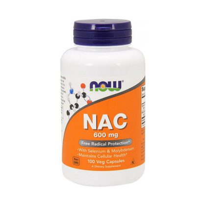 NAC-Acetyl Cysteine 600mg - 100 vcaps