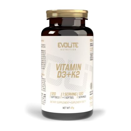 Vitamin D-3 & K-2 - 120 vcaps