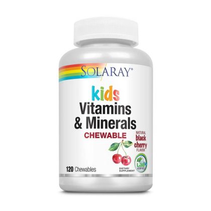 Kids Vitamins & Minerals - 120 chewables Black Cherry