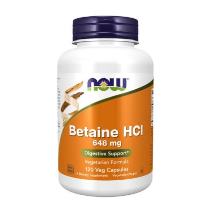 Betaine HCI 648mg - 120vcaps