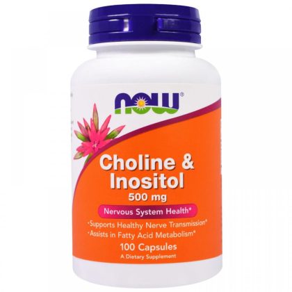 CHOLINE & INOSITOL 250/250mg - 100 vcaps