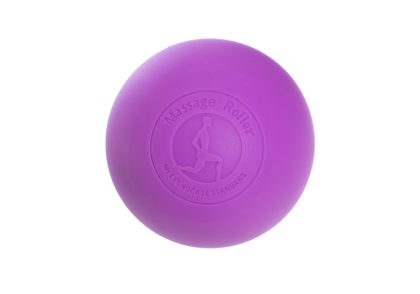 Масажний м'ячик EasyFit каучук 6.5 см фіолетовий