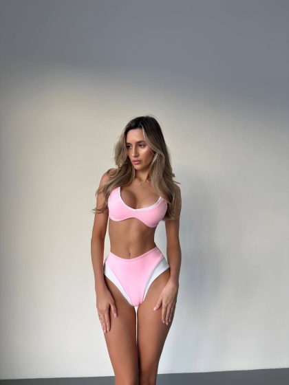 Купальник роздільний Cosmo із змінним Push-up, рожевий