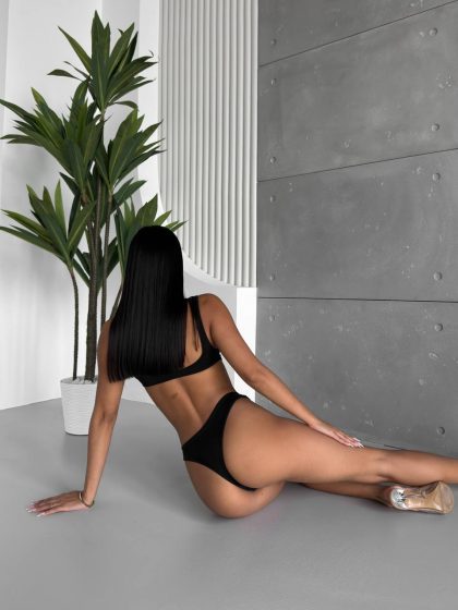 Купальник роздільний Bikini із змінним Push-up, чорний